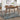 108080-S5 Alfredo 5-piece Butterfly Leaf Dining Set Natural Walnut