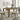 109351-S5 Castlewood 5-piece 71-inch Rectangular Dining Set Brown Oak