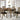 150400 Parkwood 5-piece Square Dining Table Set Honey Brown