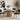 193930NAT-S5C Hamlyn 5-piece Round Wood Dining Set Black and Natural Oak