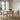 193940NAT-S5D Strouse 5-piece Dining Set Cream and Natural Oak
