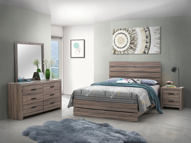207041Q-S4  Brantford 4-piece Queen Bedroom Set Barrel Oak