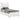 222931T Marceline Wood Twin LED Panel Bed White