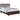 223441Q Welsley 50-inch Upholstered Queen Bed Walnut