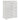 224945 Ives 5-drawer Bedroom Chest of Drawers White High Gloss