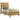 225001T Kaywood 52-inch Twin Panel Bed Natural Pine