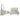 225061Q-S4  Trenton 4-piece Queen Bedroom Set Rustic Cream
