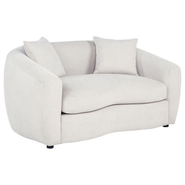 504972  Isabella Fabric Upholstered Loveseat Sand