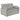 508307  Cotswold Upholstered Convertible Sleeper Sofa Bed Light Grey