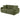 551895-LOVE  Elysia Fabric Upholstered Modular Lounge Loveseat Green