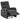 603376 Hamilton Chenille Manual Recliner Gray