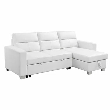 Daniel Reversible Sectional White