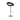 Donut Barstool Black