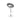 Donut Barstool Grey