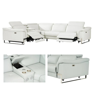 Spartacus Recliner White